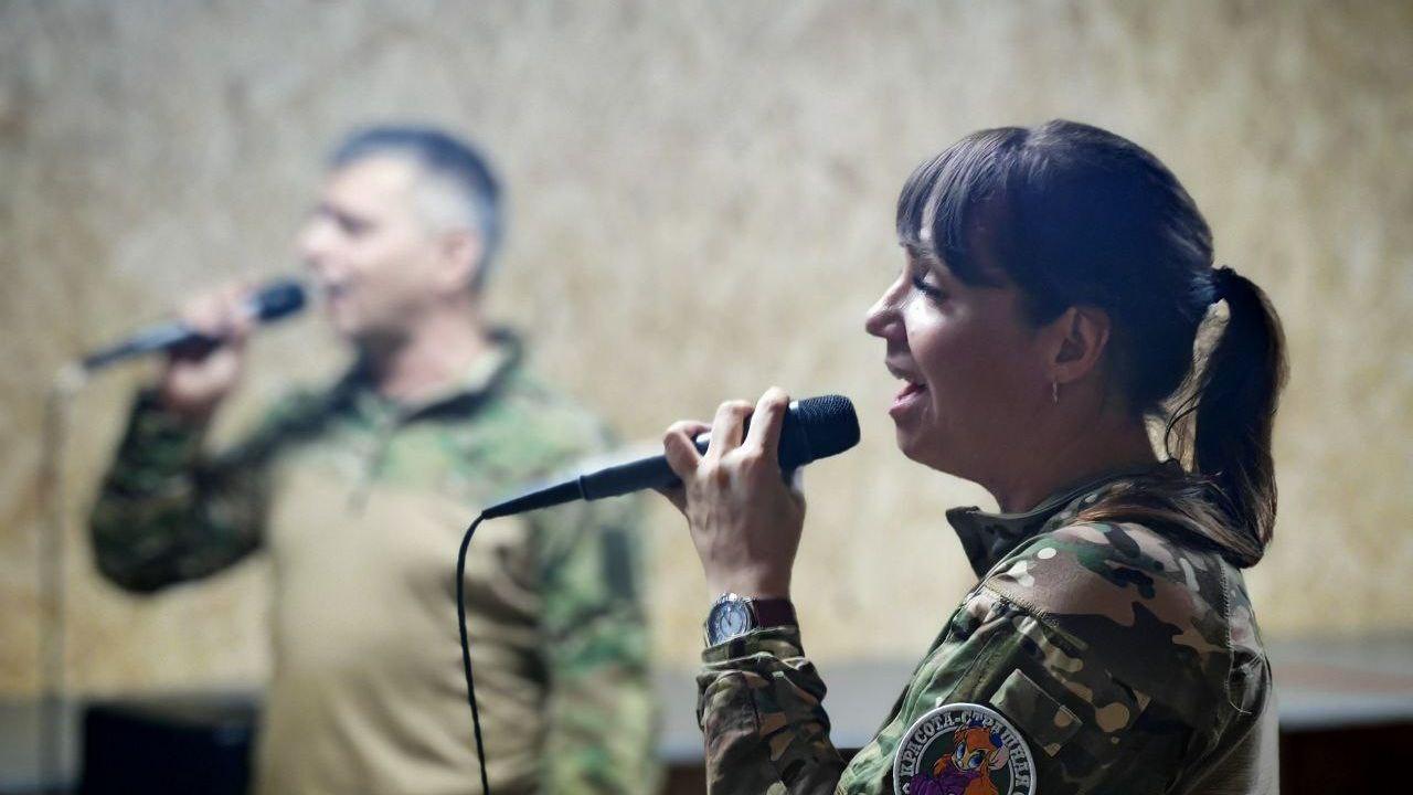 Артисты Северного флота выступили для бойцов спецоперации в ДНР 